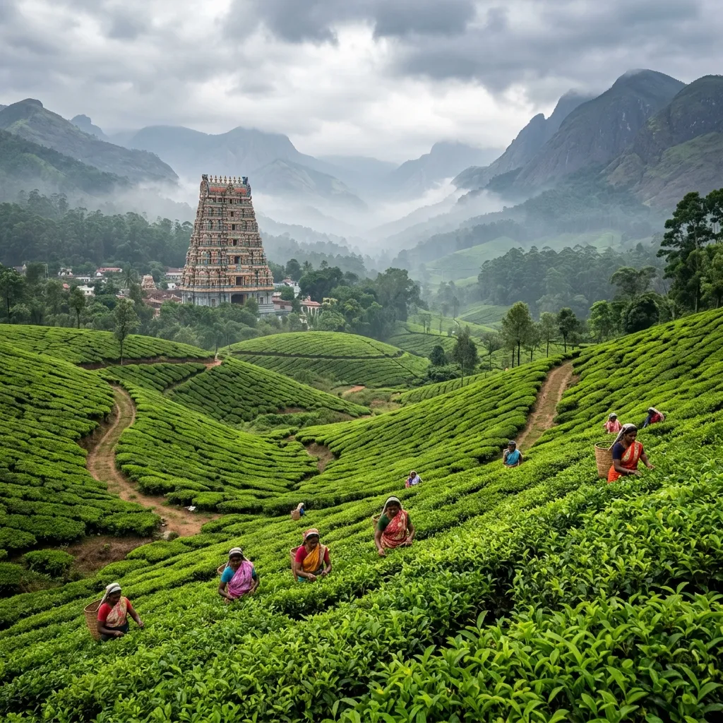 Temple Towers & Tea Estates